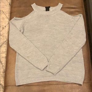 Off the shoulder sweater